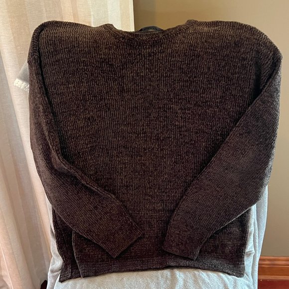 Brandini Other - Men's Chocolate brown chenille Brandini sweater, Size XL